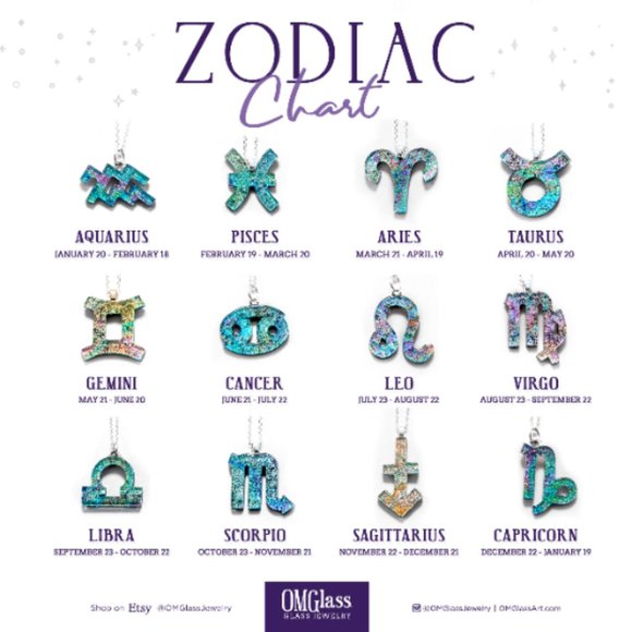 Scorpio Zodiac Necklace - Fused Glass Scorpio Pendant - Spiritual Jewelry - Picture 7 of 8